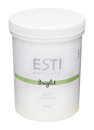 Сахарная паста bright soft. esti professional 1400г
