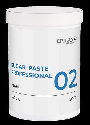 Сахарная паста pearl soft 1400г epilax