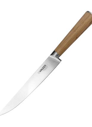 Нож для мяса natura line 19 см vinzer (50614)