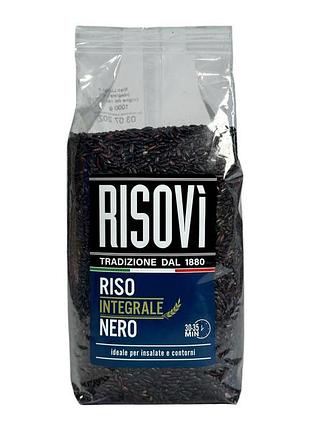 Рис risovì чорний цільнозерновий e riso integrale nero, 1000 г