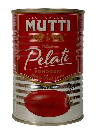 Томаты очищенные mutti e pelati pomodoro, 400 г