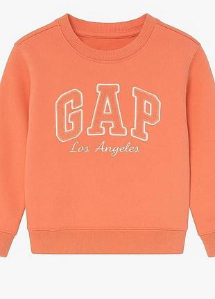 Свитшот детский gap 122-128 персиковый