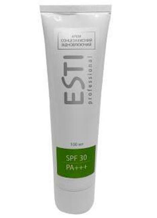 Крем сонцезахисний відновлюючий spf 30; ра+++ esti