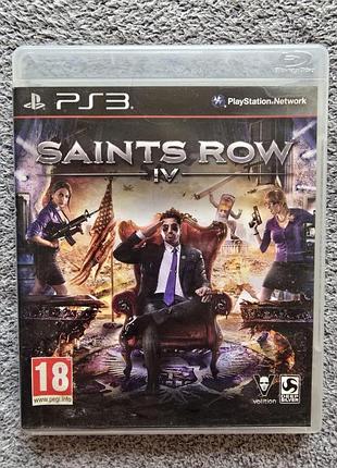 Saints row iv (4), eng,б/у, ps3 playstation 3