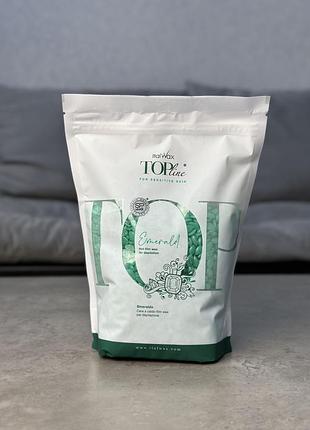 Гарячий воск topline "изумруд" в гранулах 750г. italwax