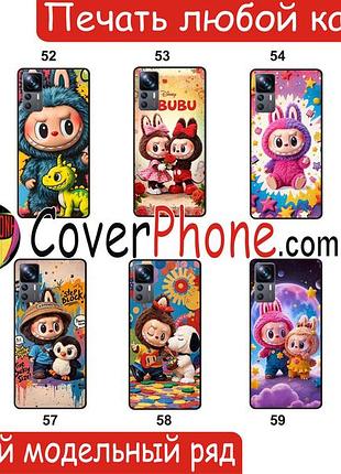 Силиконовый чехол бампер для iphone 17 с рисунком 6
