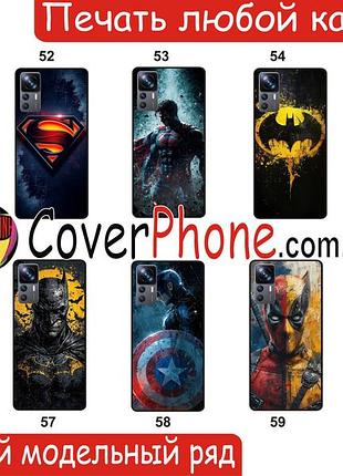 Силиконовый чехол бампер для iphone 17 с рисунком 6