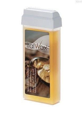 Теплий віск natural classic "натуральний" у картриджі 100мл, italwax