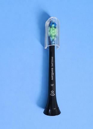 Насадка до електричної зубної щітки philips sonicare w2 optimal white hx6064 - чорна