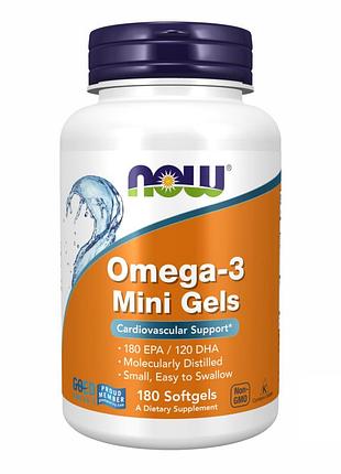 Omega-3 mini gels 500 mg - 180 sgels