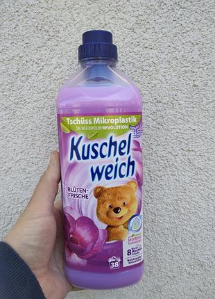 Кондиціонер для білизни kuschelweich blüten-frische 1 л — квіткова свіжість до 8 тижнів, neofresh
