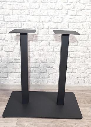 Опора для стола "quadro double", (стойка двойная цельносварная) h=720 mm, 500х900х8 mm
