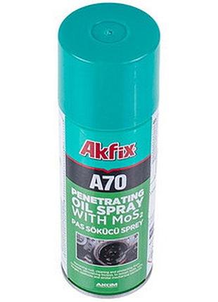Універсальна змазка (мастило) з молібденом akfix а-70, 200 мл