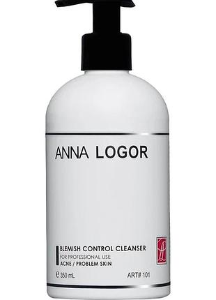 Очищаючий гель для проблемної шкіри anna logor blemish control cleanser 350 мл