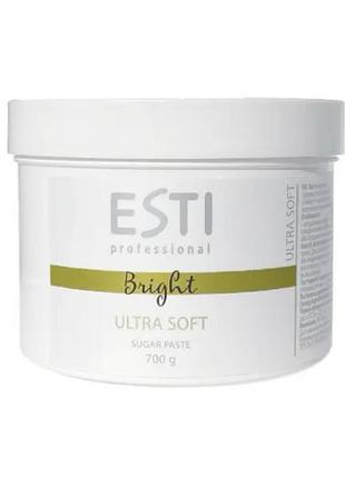 Сахарная паста bright ultra soft. esti professional 700г