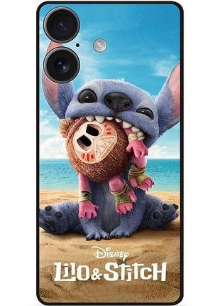 Силиконовый чехол бампер для iphone 17 лило и стич stitch