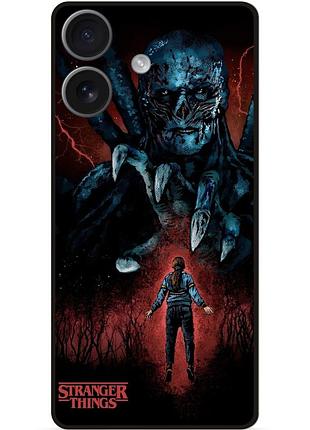 Силиконовый чехол бампер для iphone 17 с рисунком stranger things 12