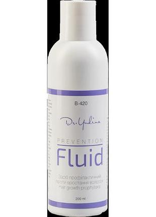 Профилактичесское средство против роста волос «prevention fluid» dr. yudina b420