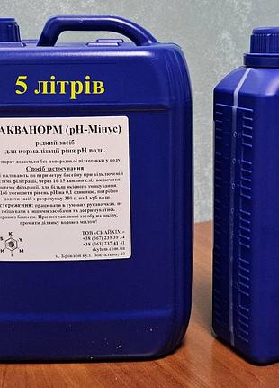 Ph минус для бассейна 5 литров
