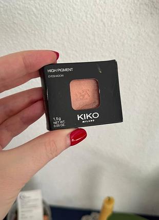 Тени для век kiko milano high pigment