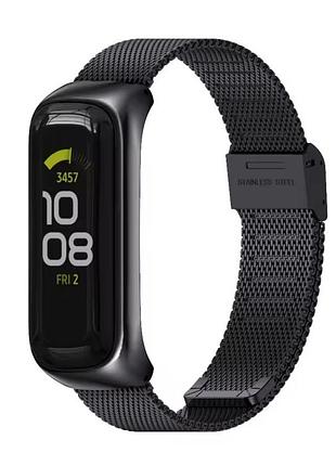 Металлический нержавеющий ремешок mijobs для samsung galaxy fit 2 черный