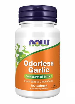 Чеснок без запаха odorless garlic - 100 sgels для поддержания иммунитета