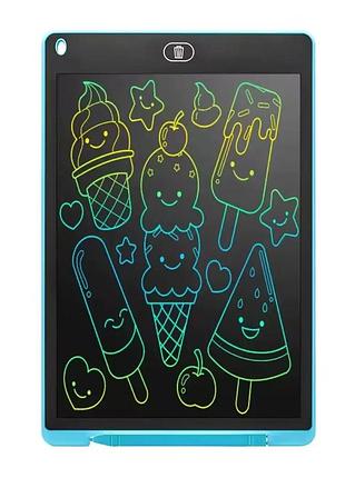 Lcd планшет для рисования и заметок 12" — графический планшет с цветным экраном и стилусом