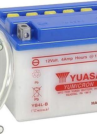 Мото аккумулятор 12v 4.2ah (120х70х92 мм) agm мотоаккумулятор для скутера мопеда yuasa yb4l-b (сухозаряженный)