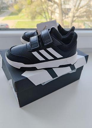 Кроссовки детские adidas tensaur hook and loop на застежке на липучку, 25 размер (14.5 см)