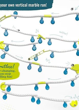 Thames & kosmos gecko run marble run starter set stem темз н космос вертикальний динамічний конструктор 63 дет 3