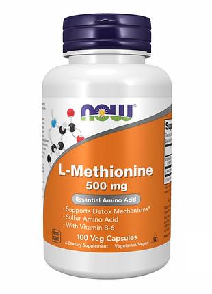 L-methionine 500mg - 100 caps