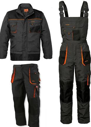 Зимовий робочий одяг комплект польща, спецодяг утеплений, костюм робочий