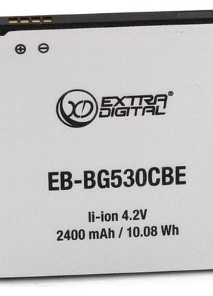 Аккумулятор для samsung galaxy j5 j500h/ds 2400 mah - eb-bg530cbe – extradigital