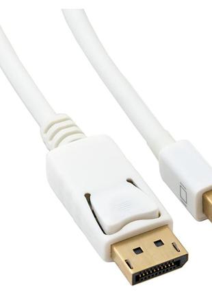 Кабель mini displayport – displayport v1,2, 4kx2k, 2 метра, 30 awg, gold, pvc – extradigital