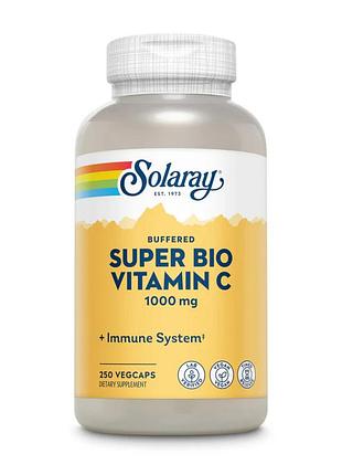 Супер био витамин c 1000мг super bio vitamin c 1000mg - 250 vcaps для поддержки иммунитета