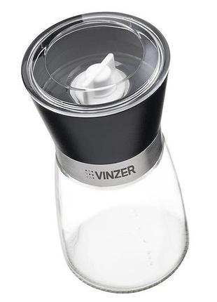 Мельница для соли и перца vinzer 50194