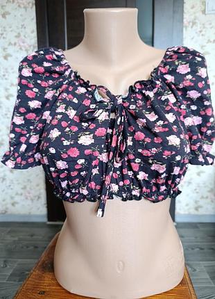 Укороченная женская блуза primark