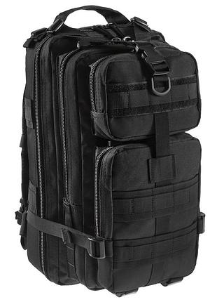 Тактический рюкзак texar assault 25 л 45 х 25 х 25 см black (38-btx-bp)
