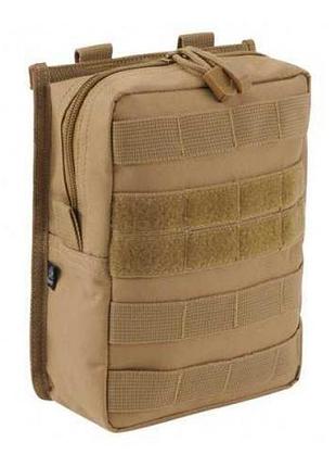 Сумка/подсумок brandit molle pouch cross 21 x 17 x 7 см coyote (8045-1)