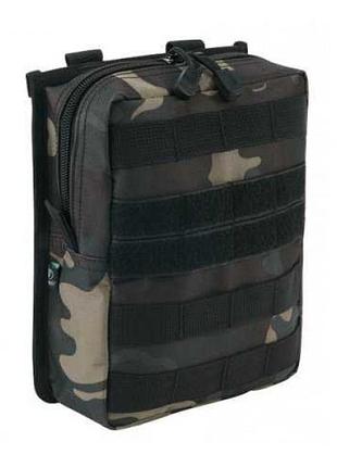 Сумка/подсумок brandit molle pouch cross 21 x 17 x 7 см black camouflage (8045-4)