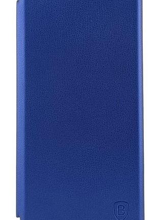 Чехол книжка premium для huawei p smart z на магните с подставкой синий