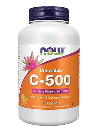 C-500 chew orange - 100 tabs