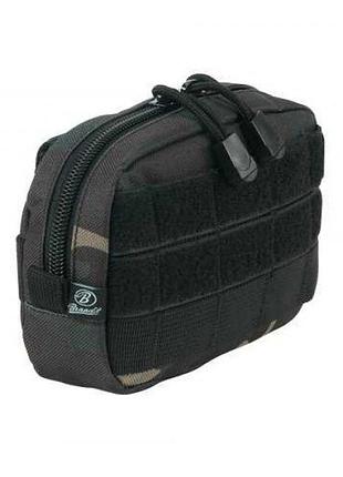 Сумка/подсумок brandit molle pouch compact 110 х 155 х 40мм black camouflage (8048-4)
