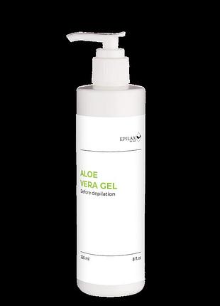 Гель до депиляции "алоэ вера" epilax silk touch gel 250мл