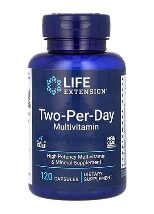Двухразовый мультивитамин two-per-day multivitamin - 120 caps для поддержки общего здоровья