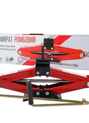 Домкрат ромбовый carlife sj222, 1,5 т