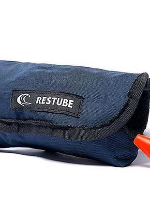 Надувная страховочная бойка restube basic marine blue - компактное спасение на воде