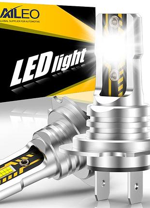 Две светодиодные лампы h7 led aileo 5570 csp 16 chips 12 w z1
