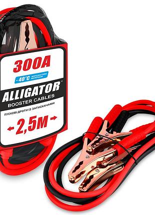 Провода-прикуриватели alligator bc634, 300а, 2,5 м