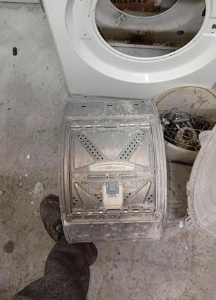 Б/у барабан без опор ( фланцев ) на стиральную машину whirlpool прямой привод. вертикалка